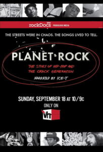 Planet Rock: The Story of Hip-Hop and the Crack Generation-Filmplakat