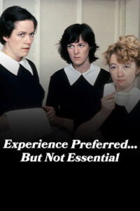 Experience Preferred… But Not Essential-Filmplakat
